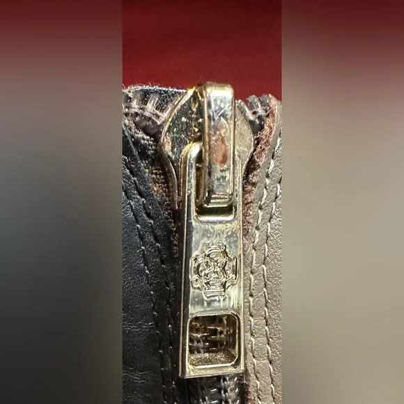 Ann Taylor Ankle Booties Black & Taupe Leather 3.5” Stiletto Heels Women’s Sz 9M - Picture 13 of 13